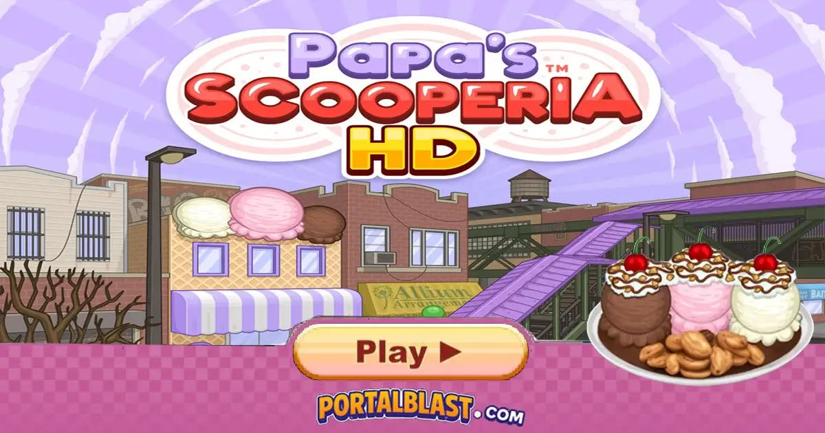 Papa's Scooperia Unblocked