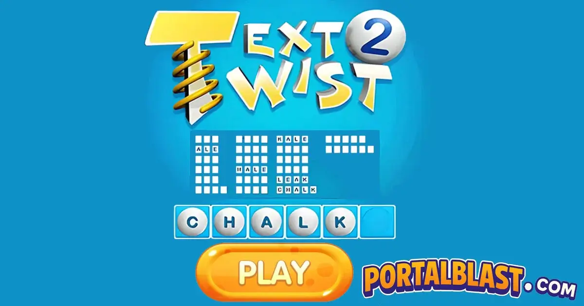 Text Twist Unblocked